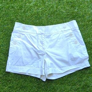 White Riviera Shorts